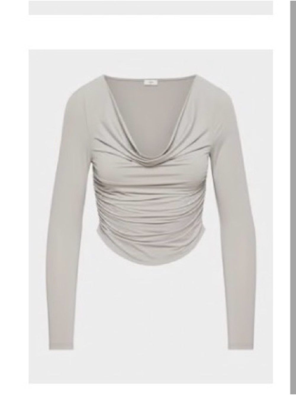 Aritzia Wilfred Cowl Neck Top